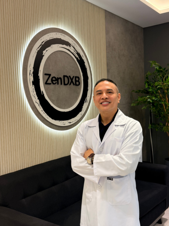 Dr. Kim Sarmiento at ZenDXB clinic
